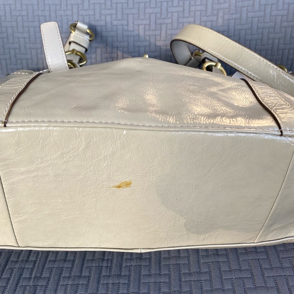 Taupe COACH Bucket Bag Purse - Picture 3 of 3